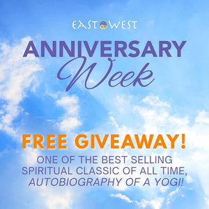 Anniversary Week - Special gift - Autobiography of a Yogi  - November 4-9th - In Store